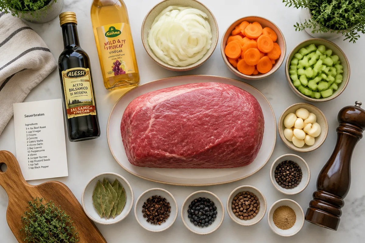 authentic german sauerbraten recipe