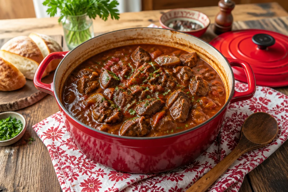 Cozy Up with This Hearty German Beef Goulash Recipe