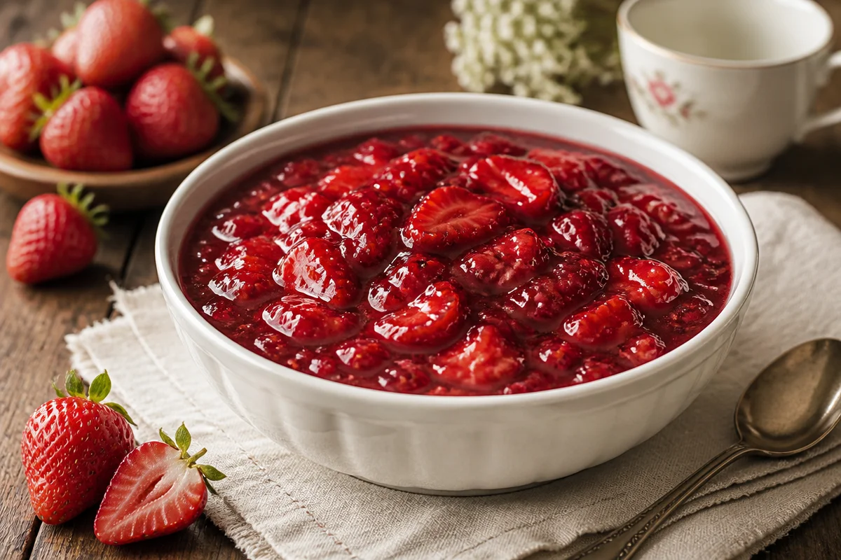 Deliciously Easy Classic German Rote Grütze (Red Berry Pudding)