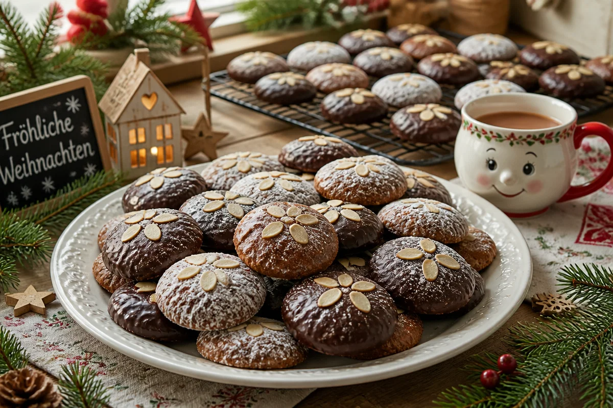 Traditional German Lebkuchen (Soft Gingerbread Cookies)
