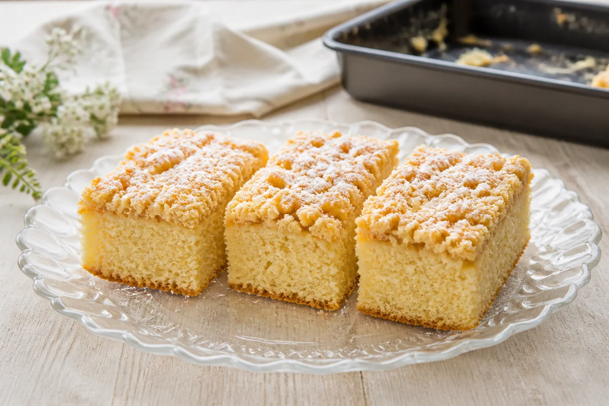 Deliciously Traditional German Streuselkuchen (Crumb Cake) Recipe