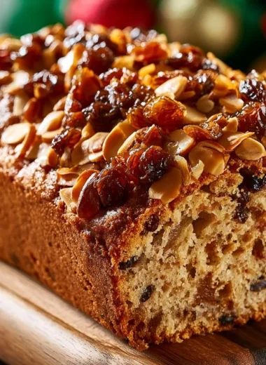 Golden Bremer Klaben Christmas Bread, a traditional festive treat