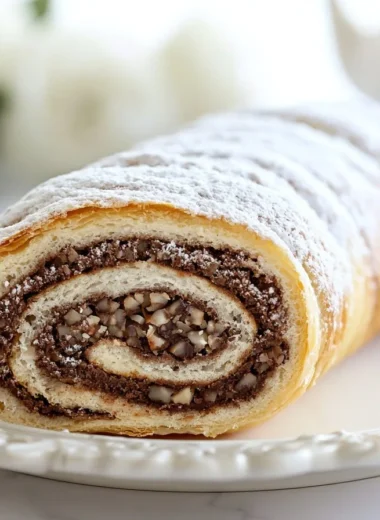 Delicious homemade Golden Nut Stollen for holiday celebrations