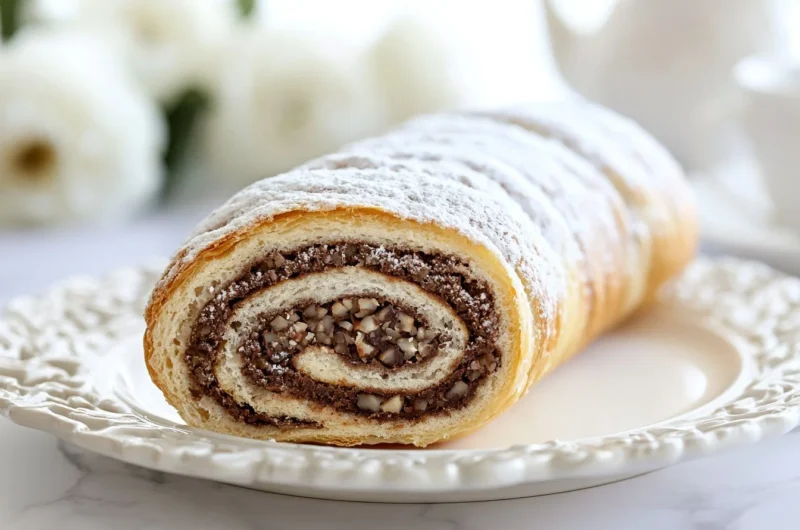 Delicious homemade Golden Nut Stollen for holiday celebrations