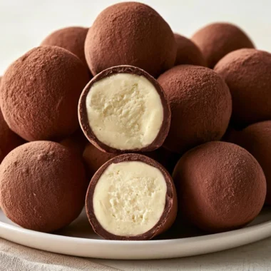 Delicious Marzipankartoffeln, German marzipan potatoes shaped like small potatoes.