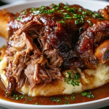 Traditional German Pork Knuckle served with crispy skin and savory sides