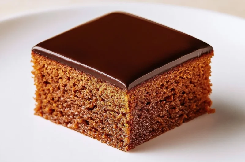 Traditional German Honigkuchen, a delicious honey cake for festive celebrations.
