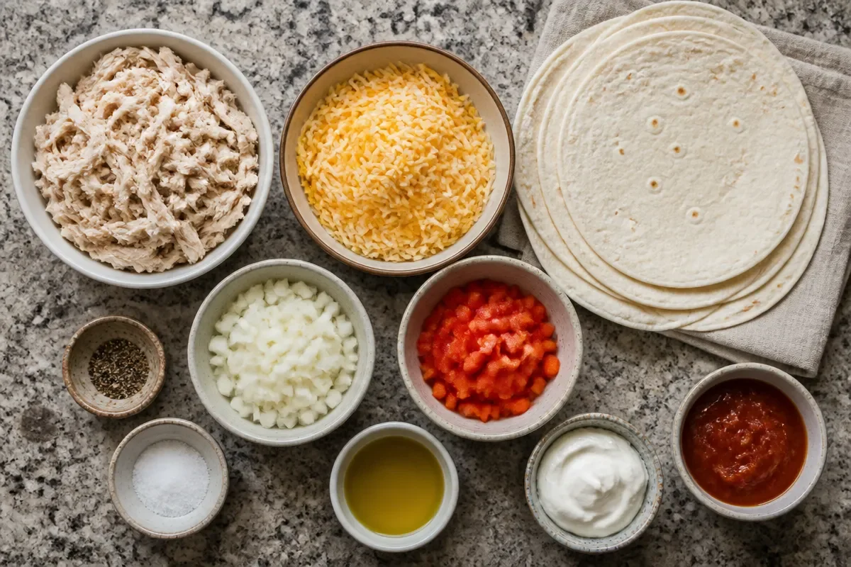 Chicken Quesadillas