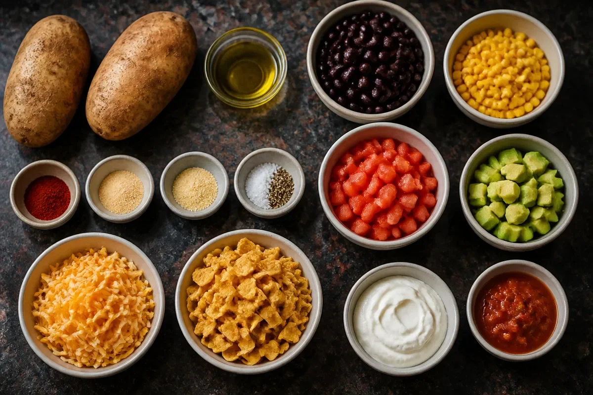 Cozy Loaded Potato Taco Bowl
