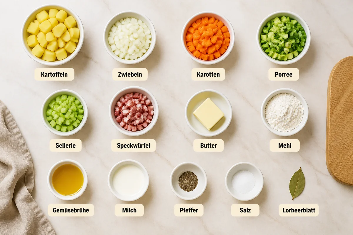 Deutsche Kartoffelsuppe