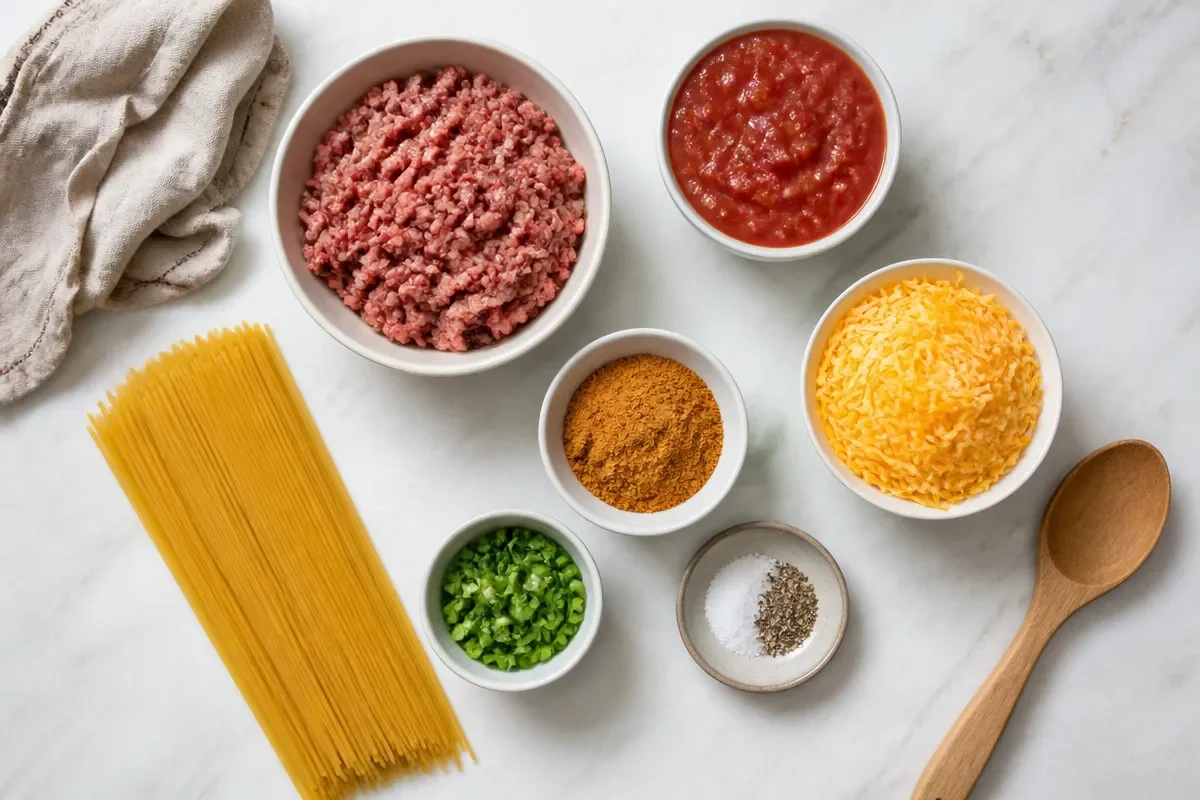Taco Spaghetti